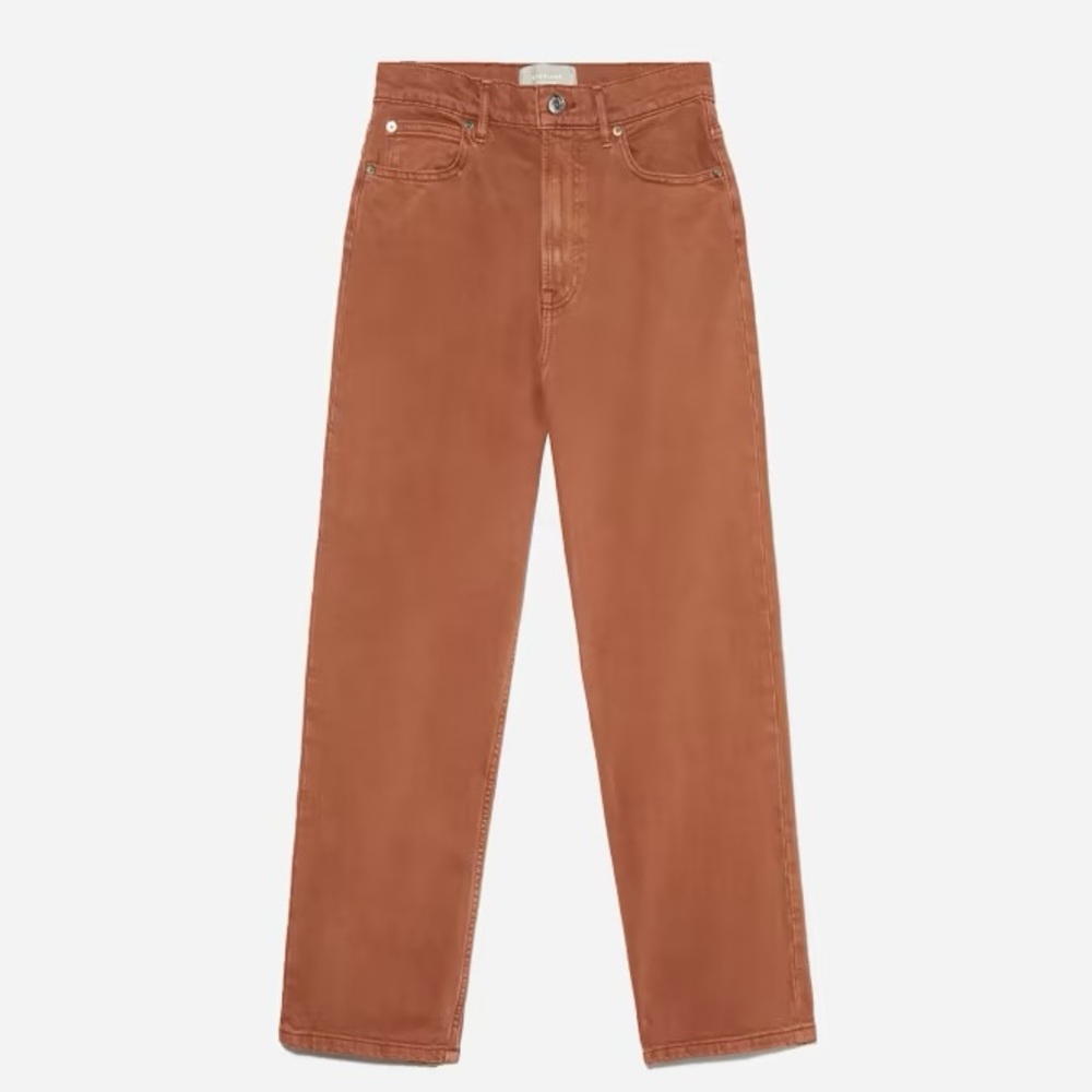 Everlane Way-High Jeans in Rich Earth 29 Tall